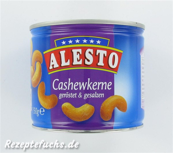 Alesto Cashewkerne geröstet & gesalzen (Lidl)