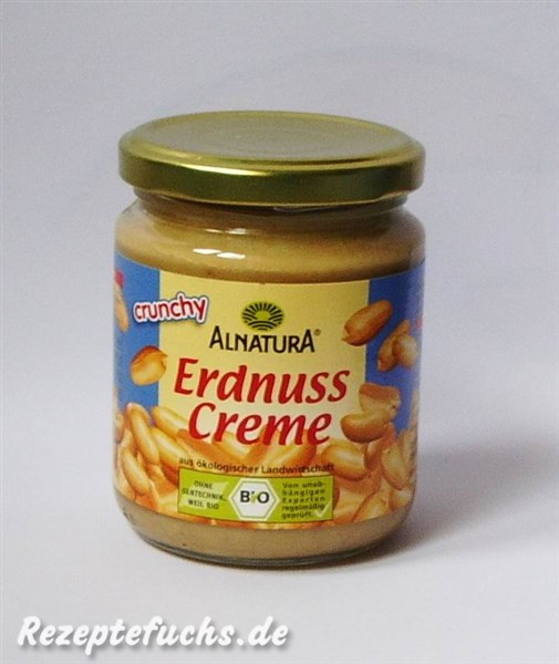 Alnatura Erdnusscreme crunchy