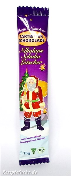 Bretti's Naturkost Nikolaus Schoko Lutscher