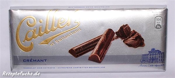 Cailler Crémant Extrafeine Zartbitter-Schokolade