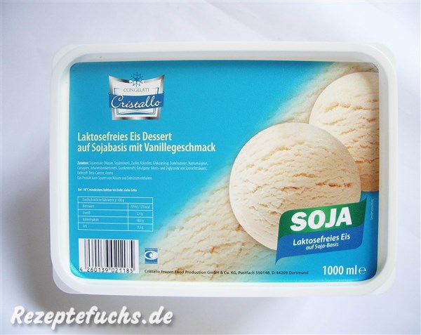 Cristallo Soja Lactosefreies Eis