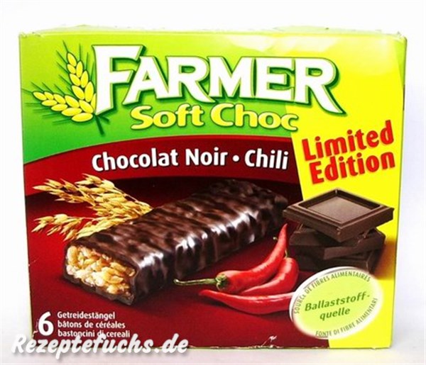 Farmer Soft Choc Chocolat Noir Chili