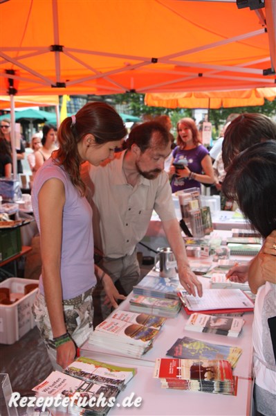 Infostand von "den Tierfreunden"