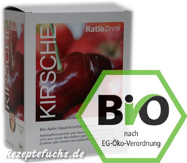 RatioDrink Bio-Apfel-Sauerkirschsaftkonzentrat