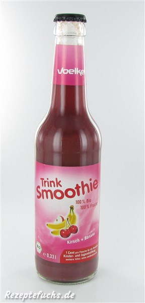 Voelkel Trink Smoothie Kirsch + Banane