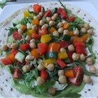 Frischer Salat-Wrap