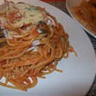Spaghetti mit Tomatencreme
