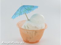 Sojaeis aus der Eisdiele