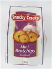 Snacky Cracky Mini Brotchips Knoblauch (Lidl)