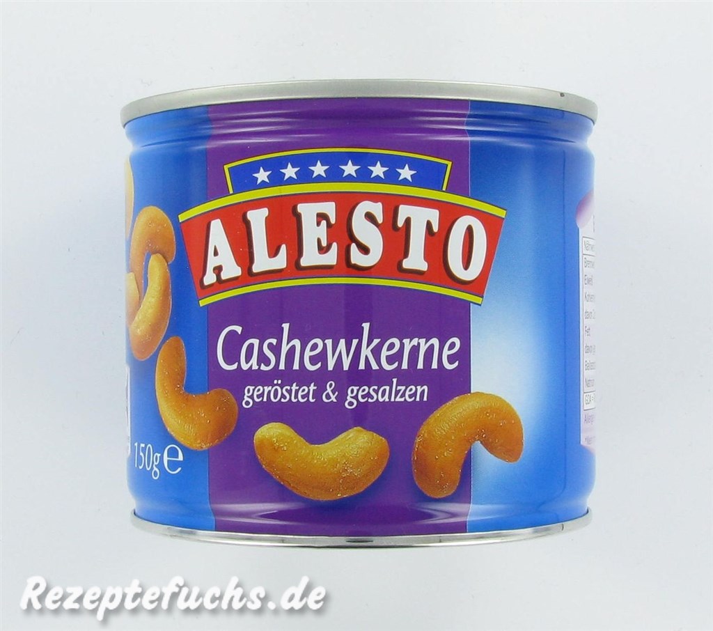 Alesto Cashewkerne geröstet & gesalzen (Lidl)