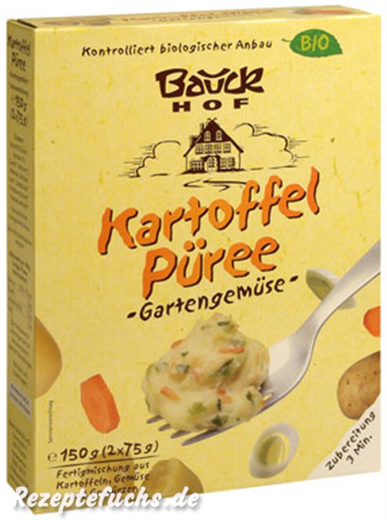 Bauckhof Kartoffelpüree Gartengemüse