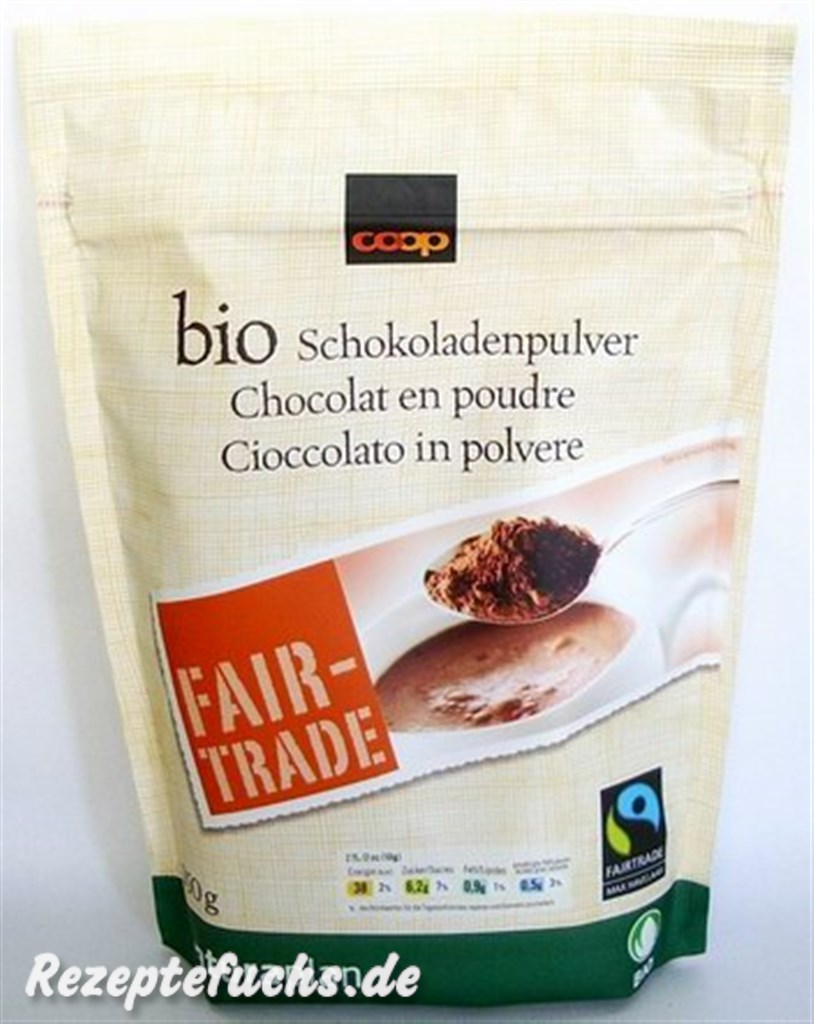Coop naturaplan bio Schokoladenpulver