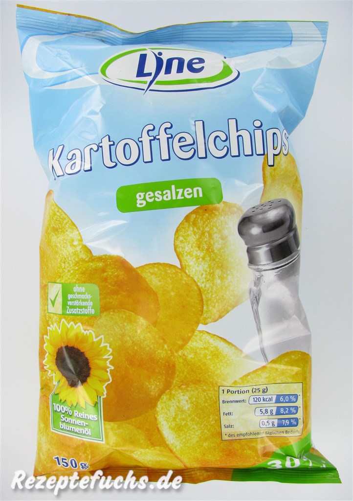 Line Kartoffelchips gesalzen