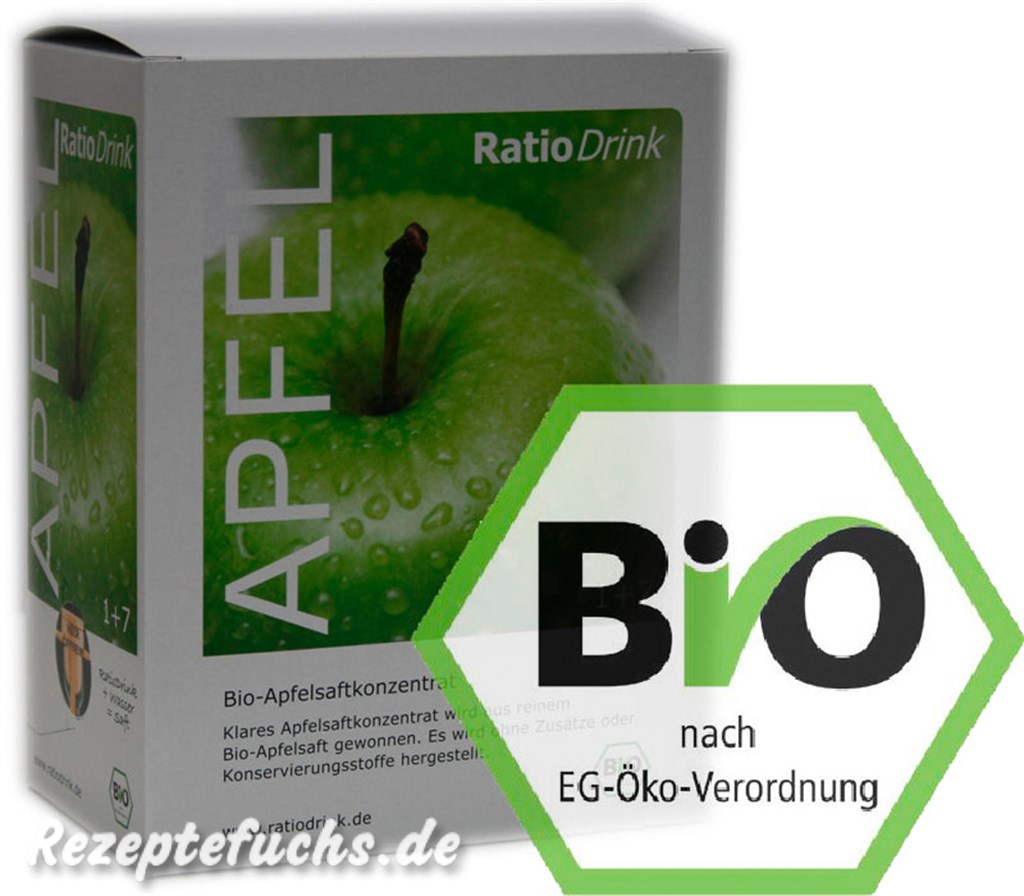 RatioDrink Bio-Apfelsaftkonzentrat klar