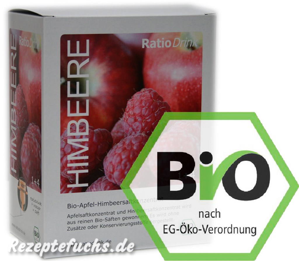 RatioDrink RatioDrink Bio-Apfel-Himbeersaftkonzentrat