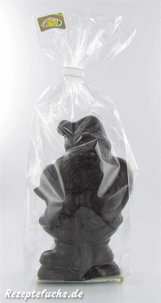 Rosengarten Weihnachtsmann aus Zartbitterschokolade