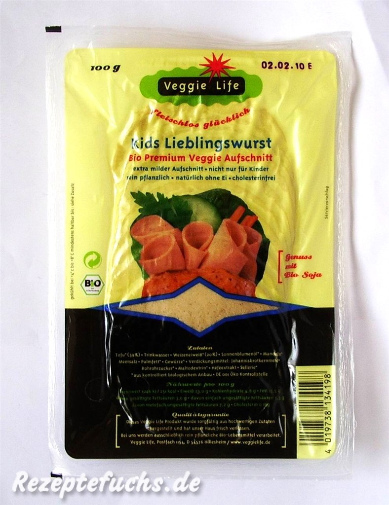 Veggie Life Kids Lieblingswurst