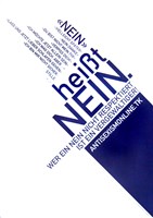 Nein heisst NEIN!