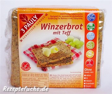 3 Pauly Winzerbrot mit Teff
