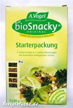 A. Vogel bio Snacky Starterpackung Sprossen Keimlinge