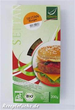 Alberts Seitan Burger