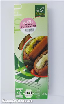 Alberts Tofu Würste Frankfurter Art