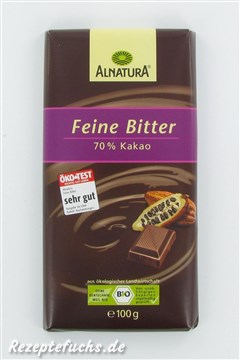 Alnatura Feine Bitter Zartbitterschokolade