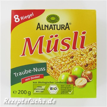 Alnatura Müsli Traube-Nuss (Riegel)