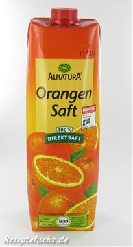 Alnatura Orangen Saft (Direktsaft)