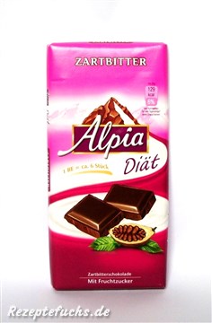Alpia Diät Zartbitterschokolade