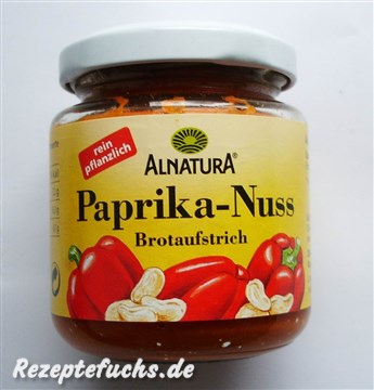 Aufstrich Paprika Nuss