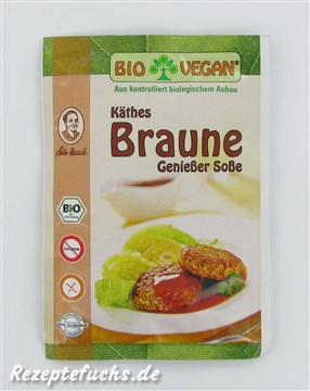 Bio Vegan Käthes Braune Genießer Soße