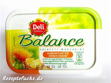 Deli Reform Balance Halbfett-Margarine mit 15% Distelöl