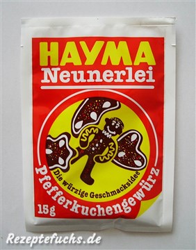 HAYMA Neunerlei Pfefferkuchengewürz