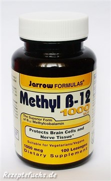 Jarrow Formulas Methyl B-12 1000mcg