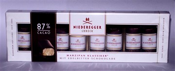 Niederegger Marzipan Klassiker mit Edelbitter-Schokolade 87% Kakao