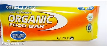 Organic Food Bar Omega-3 Flax