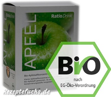 RatioDrink Bio-Apfelsaftkonzentrat klar
