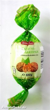 Schluckwerder Walnuss-Edelmarzipan in Zartbitterschokolade 16%