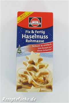 Schwartau Haselnuss Rohmasse