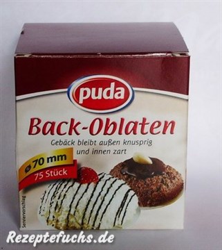 puda Back-Oblaten 70 mm