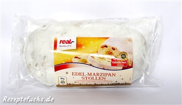 real,- Quality Edel-Marzipan Stollen
