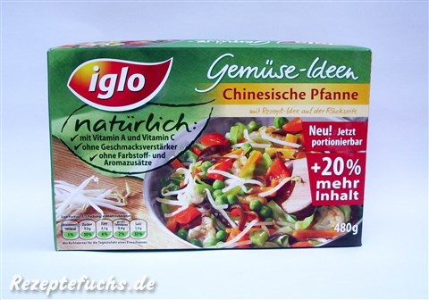 Gemüse-Ideen Chinesisch - Kalorien &amp; Nährwerte (4250241201346)  width=