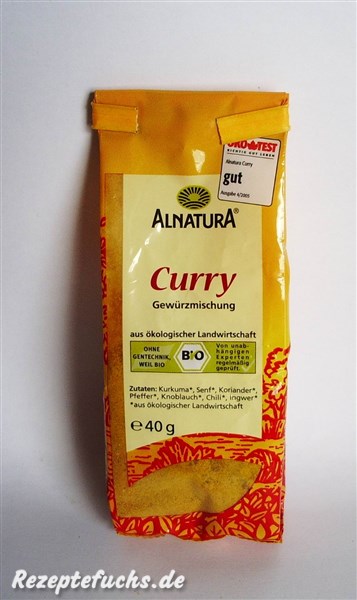 Alnatura Curry Gewürzmischung