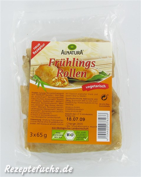Alnatura Frühlings Rollen