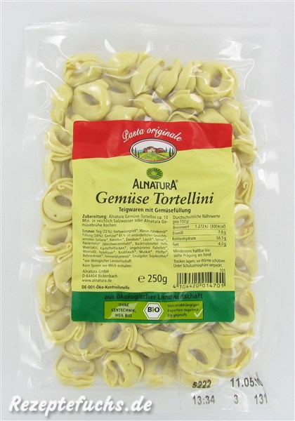 Alnatura Gemüse Tortellini