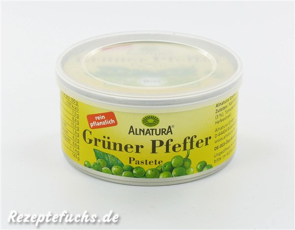 Alnatura Grüner Pfeffer Pastete