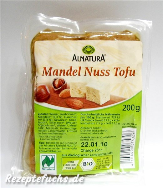 Alnatura Mandel Nuss Tofu