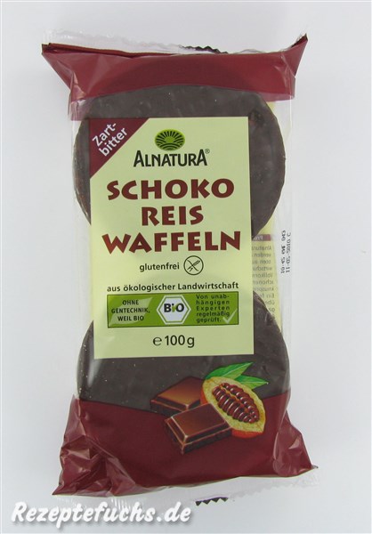 Alnatura Schoko Reis Waffeln