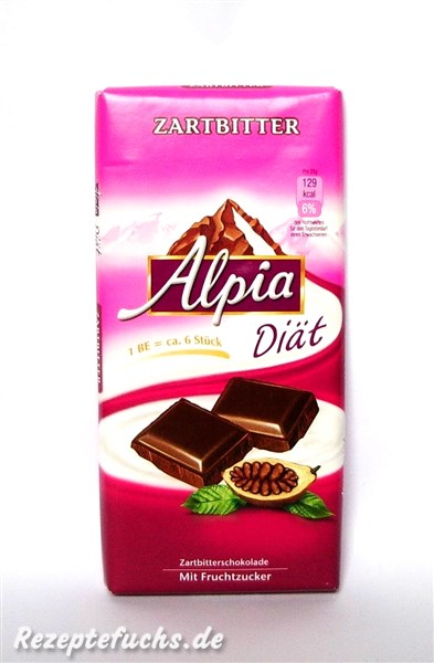 Alpia Diät Zartbitterschokolade